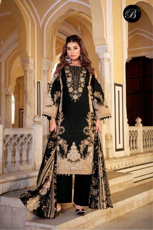 Belliza Designer Studio Naira Vol-124 Cotton Suit 920-005