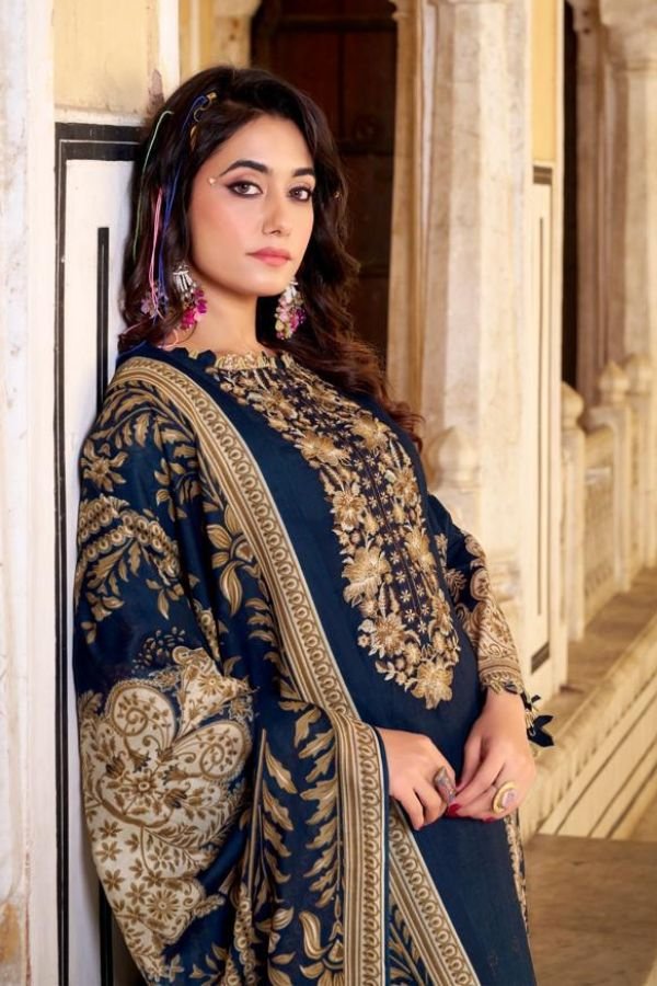 Belliza Designer Studio Naira Vol-124 Cotton Suit 920-004