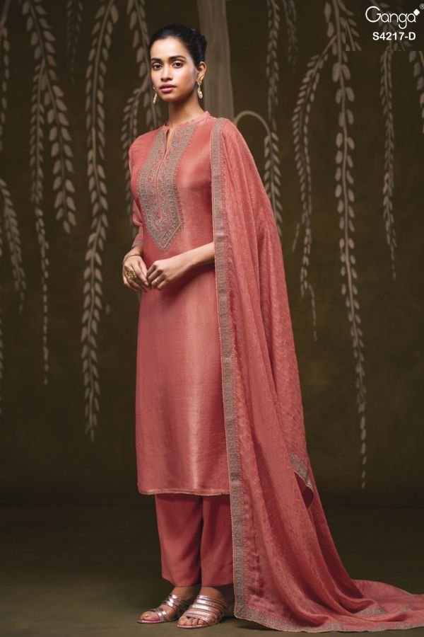 Ganga Fashion Braya S4217 Ladies Suit S4217-D