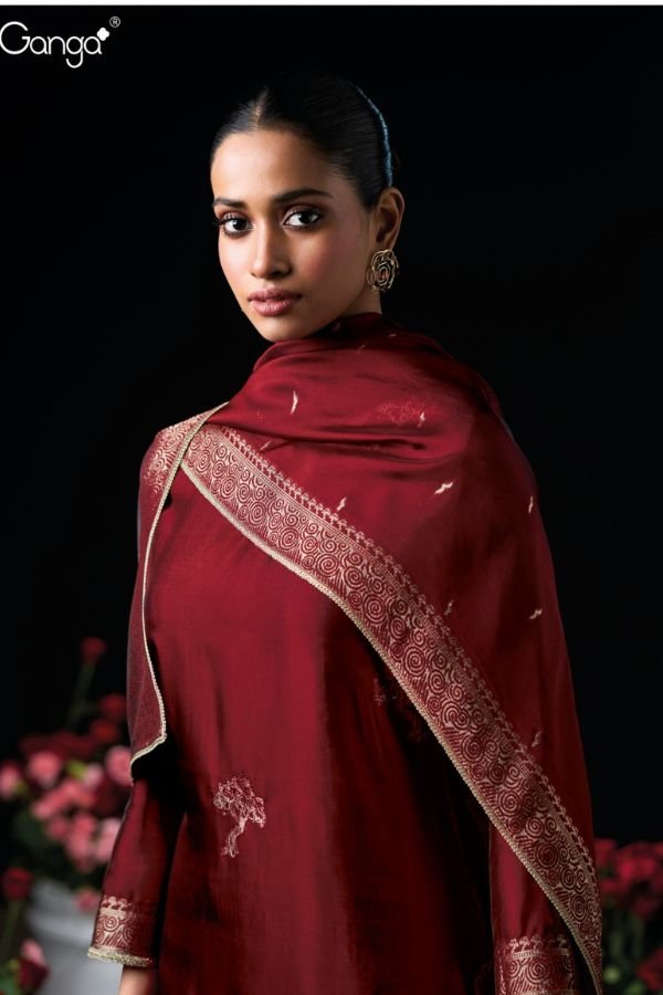 Ganga Fashion Sidra S3947 Silk Ladies Suit S3947-C