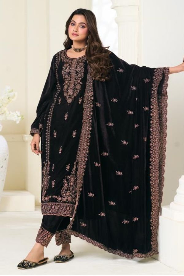 Glossy Simar Alvira Ladies Salwar Suit 8054-B