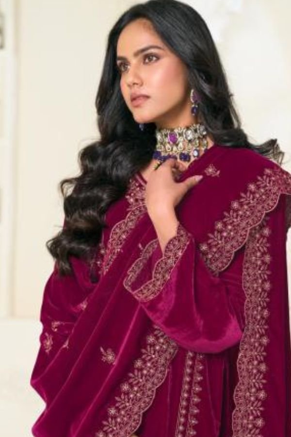 Glossy Simar Alvira Ladies Salwar Suit 8054-A