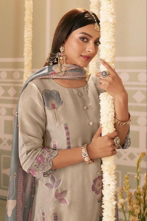 Jay Vijay Prints Gul Mohr-2 Ladies Salwar Suit 10743