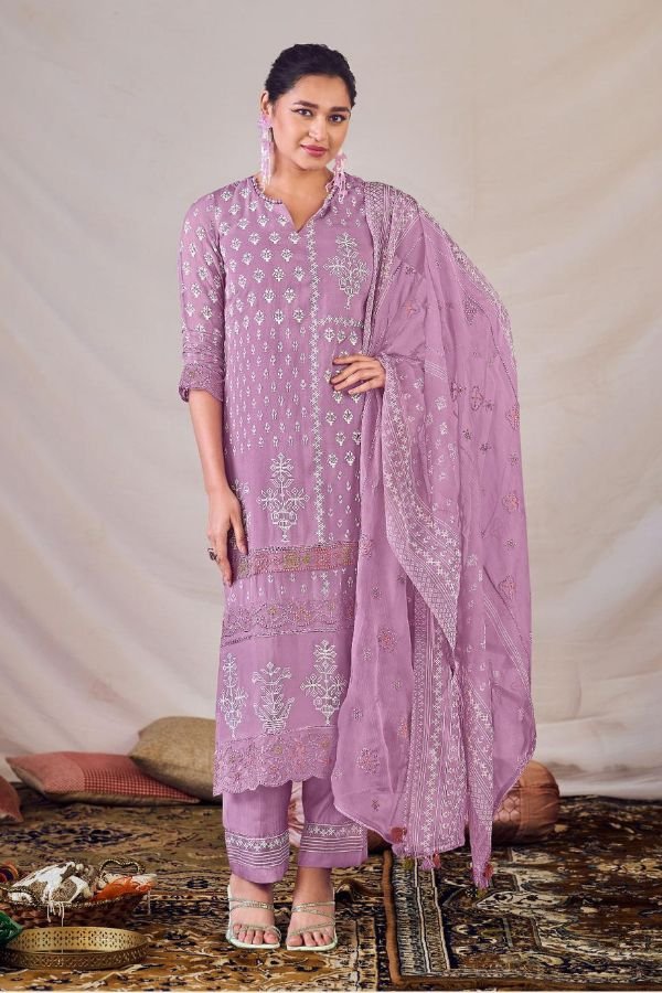 Jay Vijay Prints Shagun Ladies Salwar Suit 9344