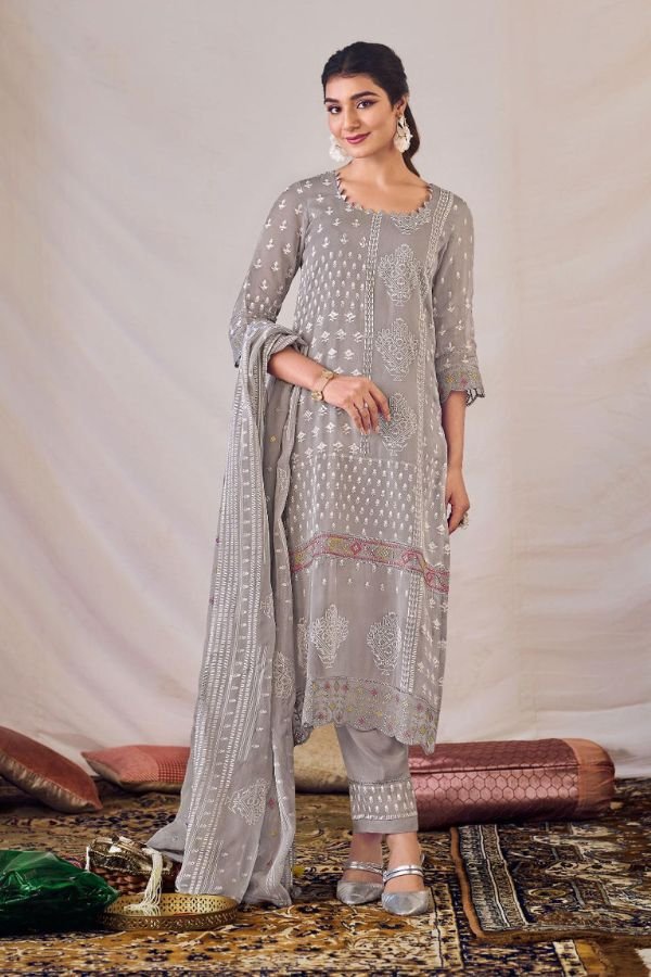 Jay Vijay Prints Shagun Ladies Salwar Suit 9346