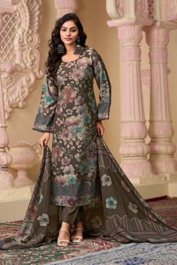 Kaavish Trends Ameliya Silk Unstitched Salwar Suit 1961