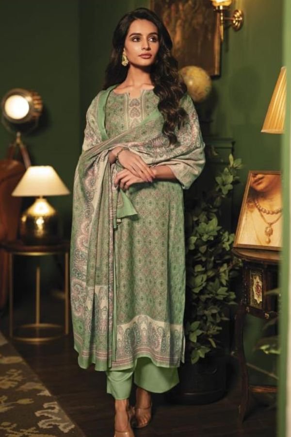 Rivaa Vaani 3 Pashmina Ladies Salwar Suit 4113-A