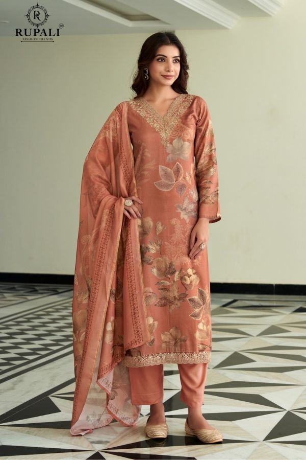 Rupali Fashion Rakshita-2 Pashmina Printed Salwar Suit 3304