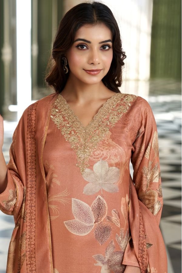 Rupali Fashion Rakshita-2 Pashmina Printed Salwar Suit 3304