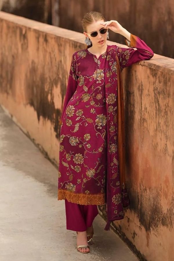 Sadhana Fashion Trend Beyond Pashmina Winter Suit 11566