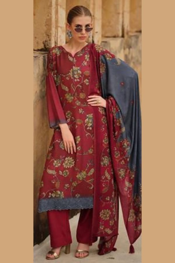 Sadhana Fashion Trend Beyond Pashmina Winter Suit 11571
