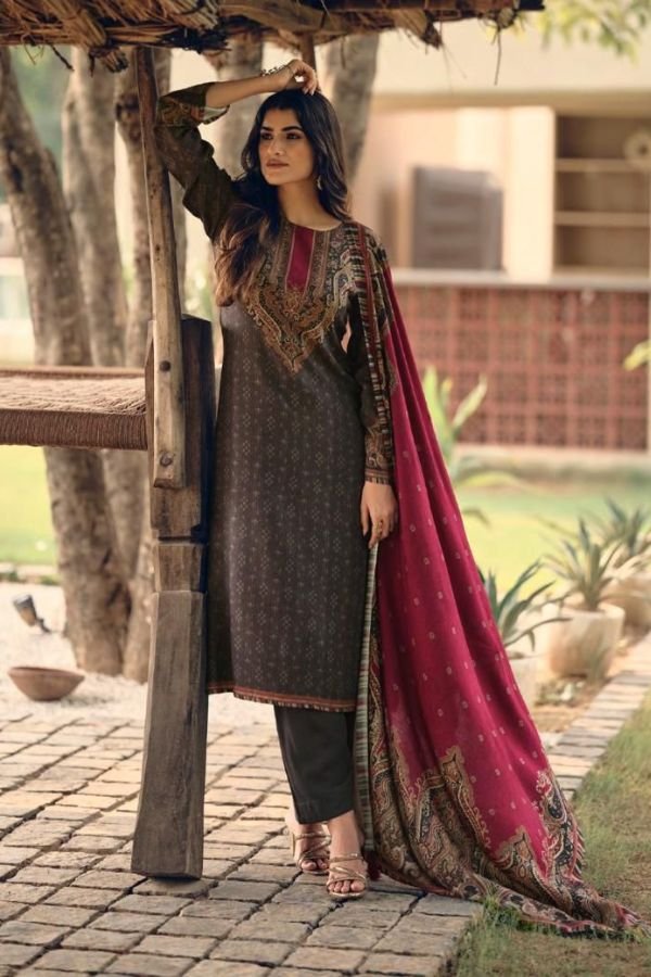 Sadhana Fashion Vamika Pashmina Winter Suit 11560