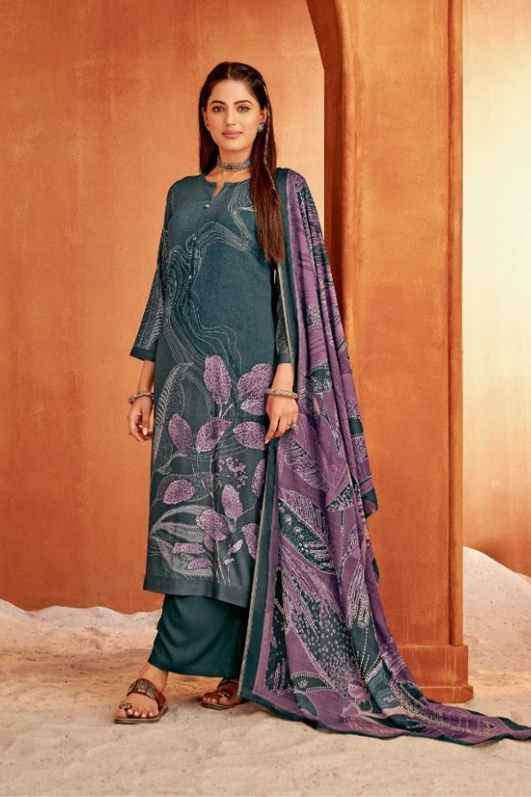 Sahiba Esta Shiddat Serinity Pashmina Salwar Suit 2004