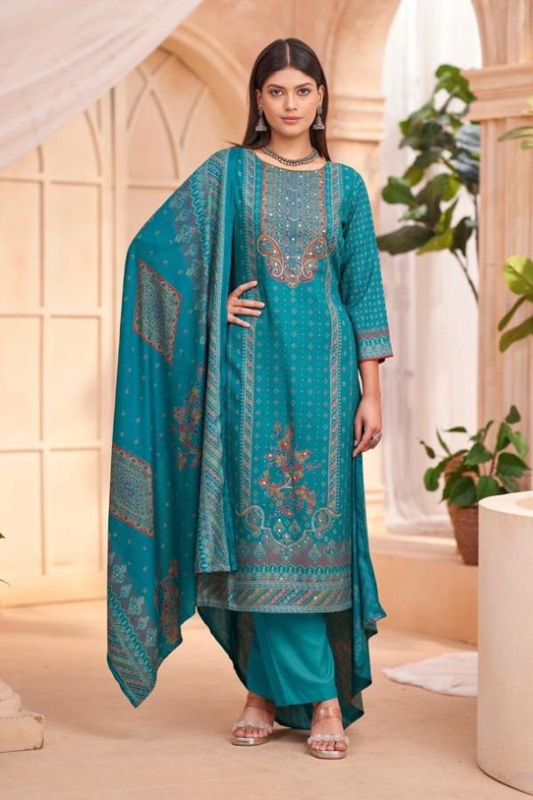 Salvi Fashion Sindoor Vol 3 Pashmina Ladies Suit 3002