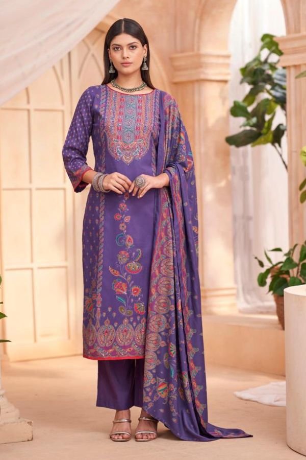 Salvi Fashion Sindoor Vol 3 Pashmina Ladies Suit 3004