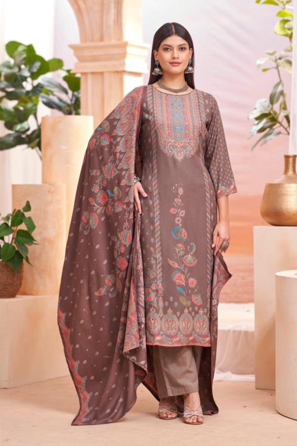 Salvi Fashion Sindoor Vol 3 Pashmina Ladies Suit 3006