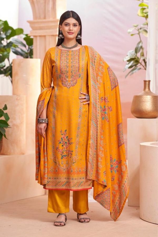 Salvi Fashion Sindoor Vol 3 Pashmina Ladies Suit 3007