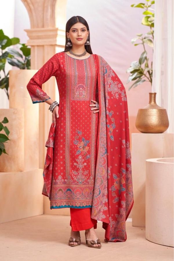 Salvi Fashion Sindoor Vol 3 Pashmina Ladies Suit 3008