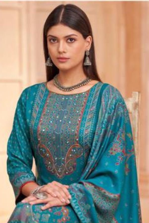 Salvi Fashion Sindoor Vol 3 Pashmina Ladies Suit 3002 - Image 2