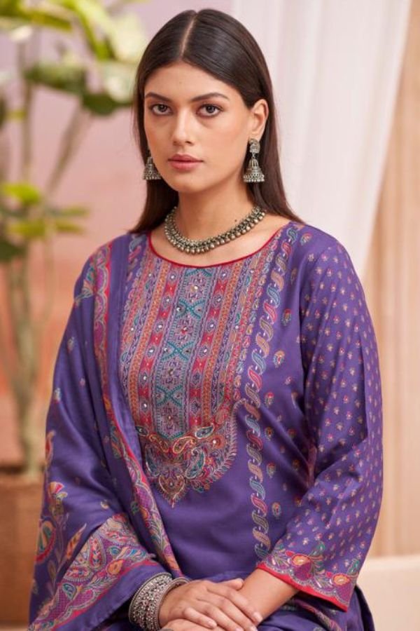 Salvi Fashion Sindoor Vol 3 Pashmina Ladies Suit 3004