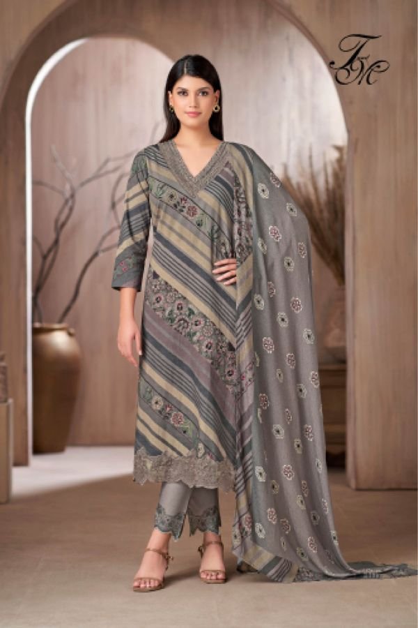 TM Ishika Winter Plazzo Suit 5012