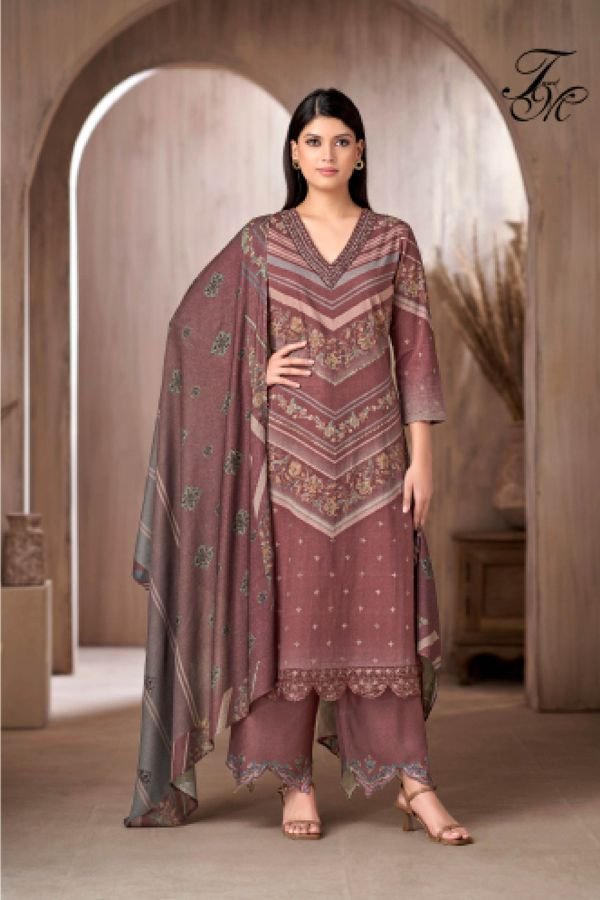 TM Ishika Winter Plazzo Suit 5036