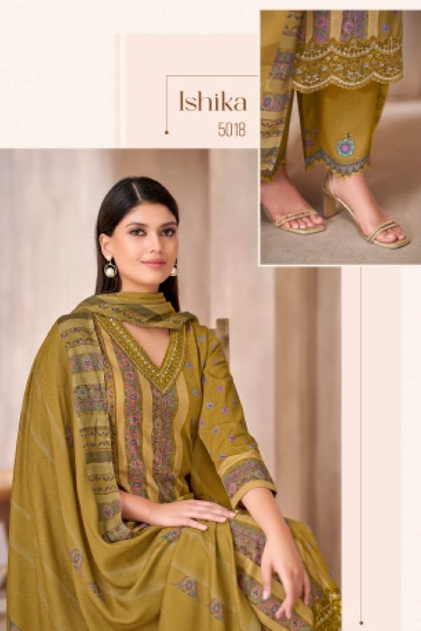 TM Ishika Winter Plazzo Suit 5018