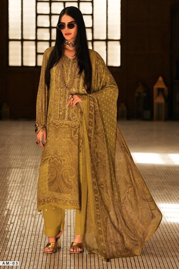 Varsha Fashion Azmera Modal Satin Salwar Suit AM-03