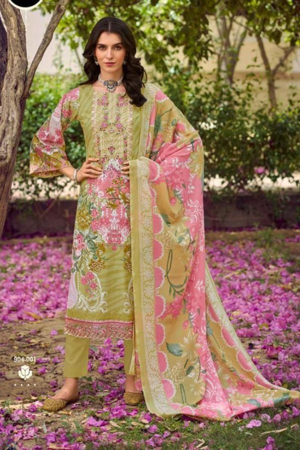 Belliza Designer Studio Yasmin Vol-03 Cotton Suits 904-001