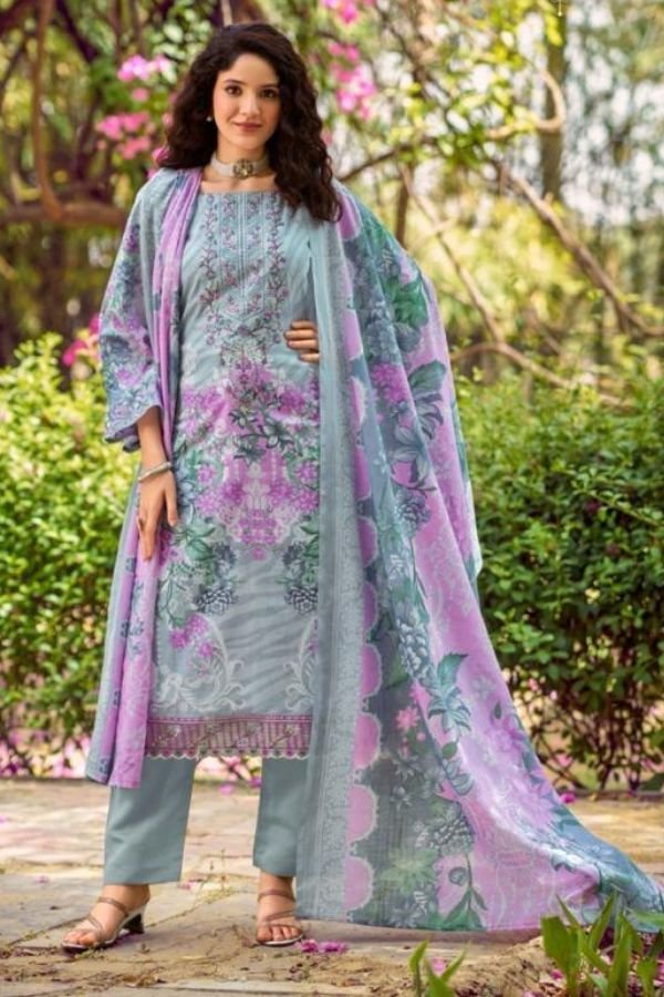 Belliza Designer Studio Yasmin Vol-03 Cotton Suits 904-008