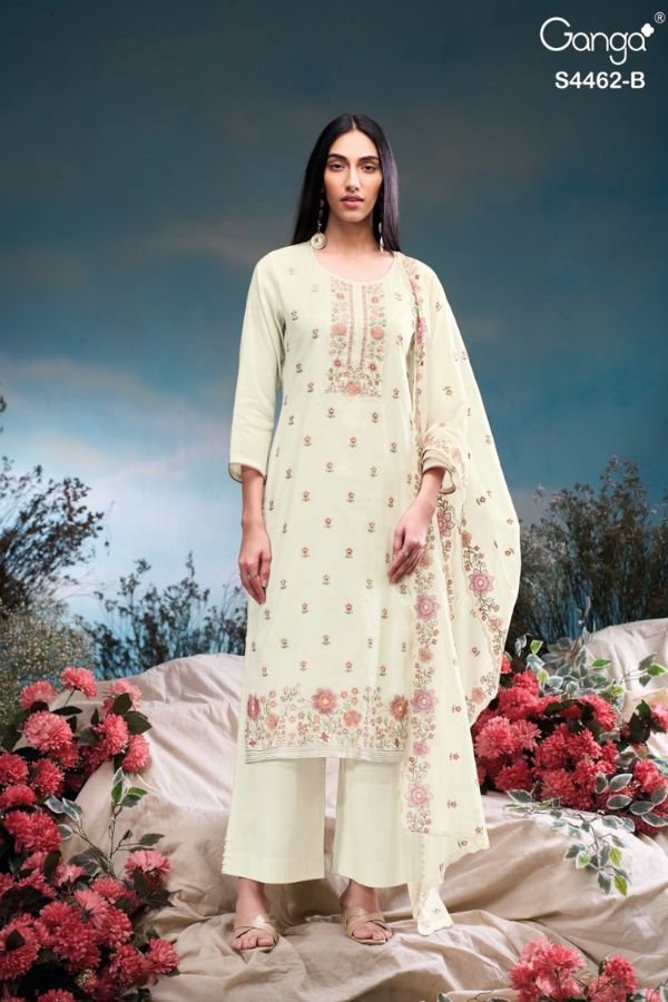 Ganga Fashion Hinae S4462 Mal Salwar Suits S4462-B