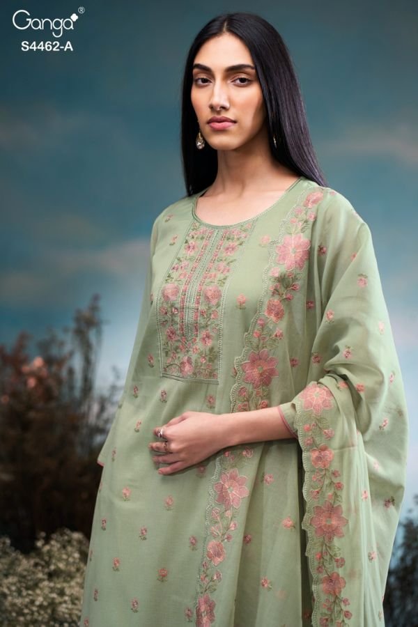 Ganga Fashion Hinae S4462 Mal Salwar Suits S4462-A