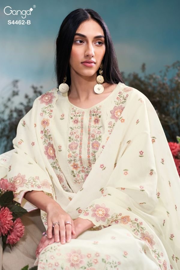 Ganga Fashion Hinae S4462 Mal Salwar Suits S4462-B
