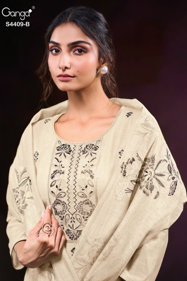 Ganga Fashion Pivisha S4409 Mal Salwar Suit S4409-B