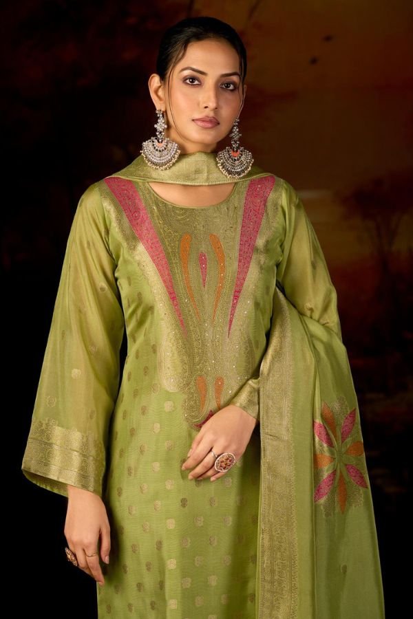Ibiza Nazuk Banglory Silk Ladies Suits 2811
