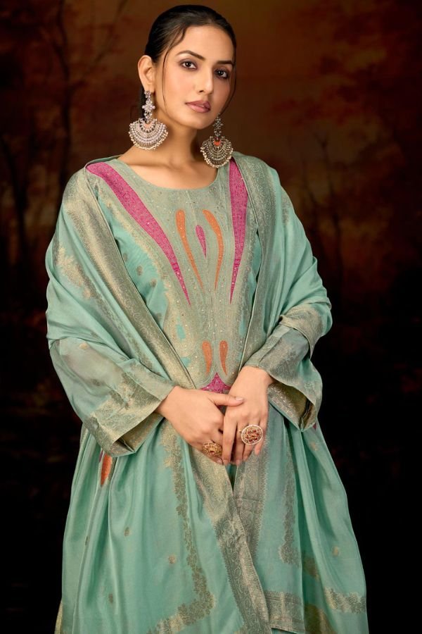 Ibiza Nazuk Banglory Silk Ladies Suits 2815