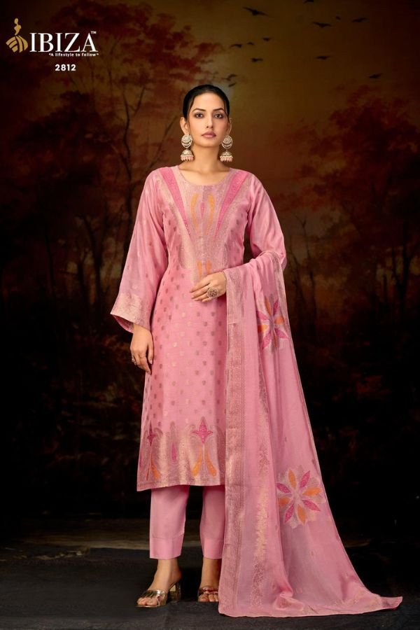 Ibiza Nazuk Banglory Silk Ladies Suits 2812