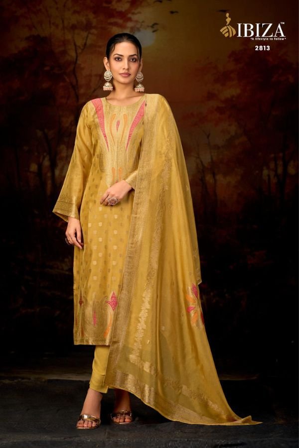 Ibiza Nazuk Banglory Silk Ladies Suits 2813
