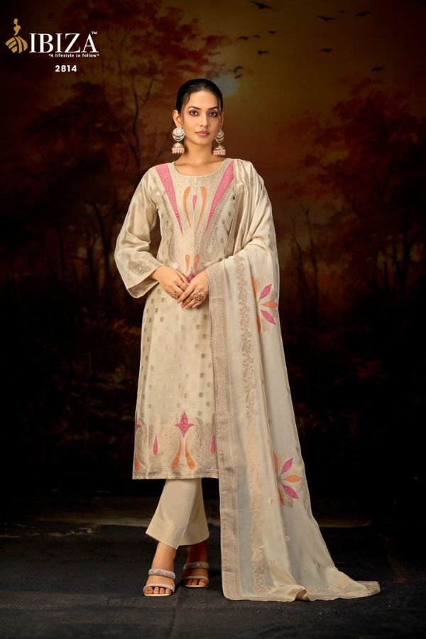 Ibiza Nazuk Banglory Silk Ladies Suits 2814