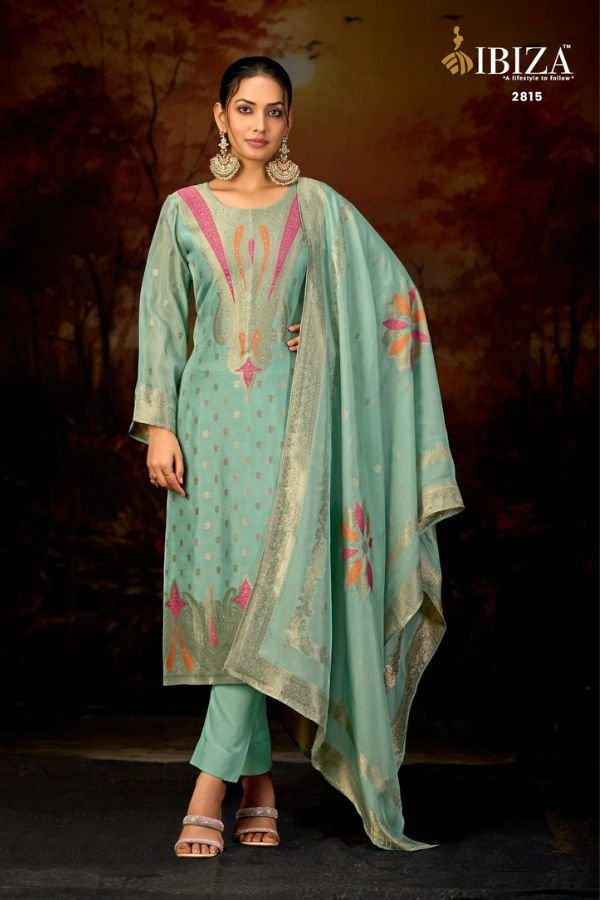 Ibiza Nazuk Banglory Silk Ladies Suits 2815
