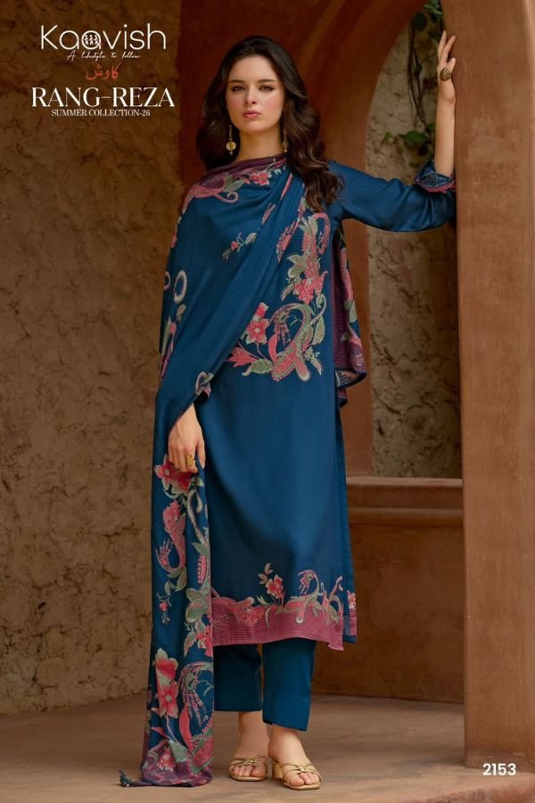 Kaavish Rang-Reza Jaam Silk Cotton Suit 2153