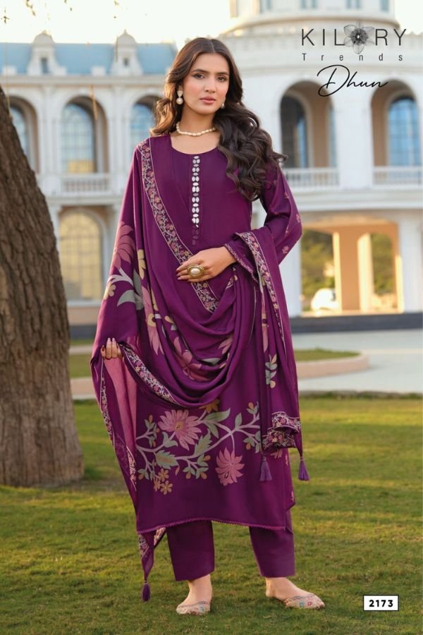 Kilory Trends Dhun Gajji Silk Ladies Salwar Suit 2173