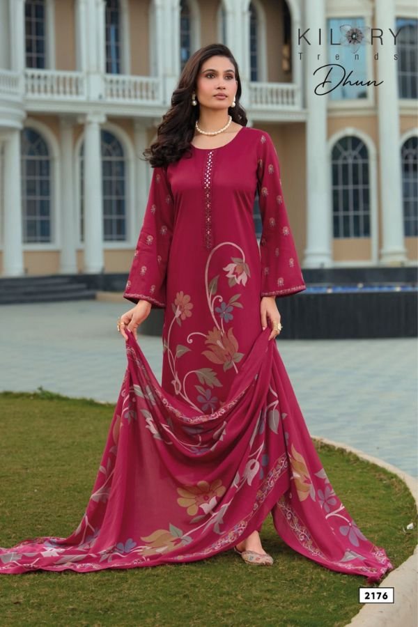 Kilory Trends Dhun Gajji Silk Ladies Salwar Suit 2176