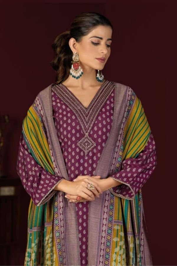 Kilory Trends Dianna Muslin Silk Ladies Salwar Suits 1853