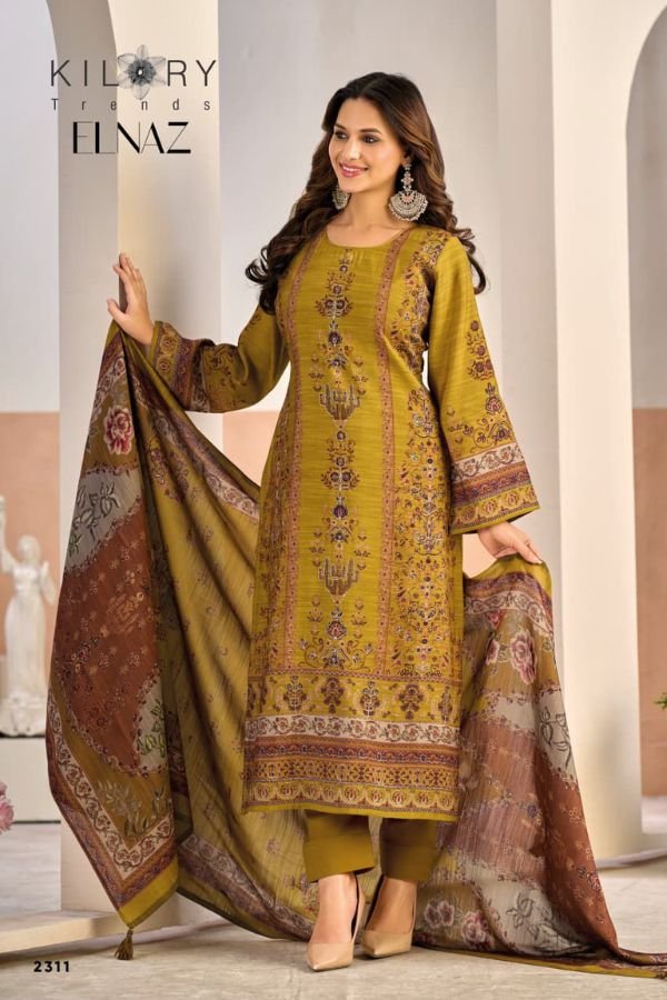 Kilory Trends Elnaz Muslin Ladies Salwar Suit 2311