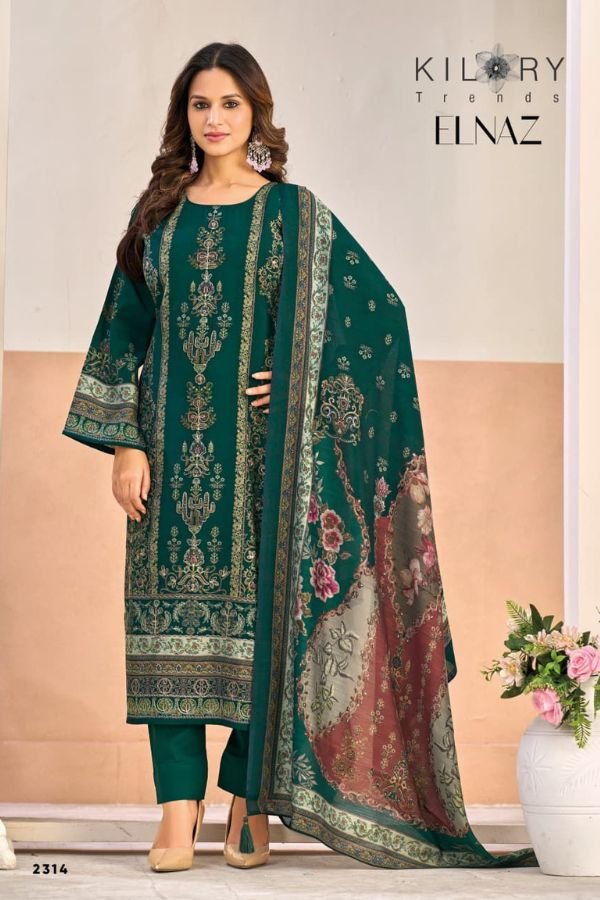 Kilory Trends Elnaz Muslin Ladies Salwar Suit 2314