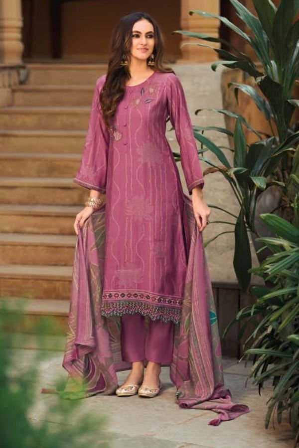 Kilory Trends Gehna Muslin Silk Ladies Salwar Suit 2106
