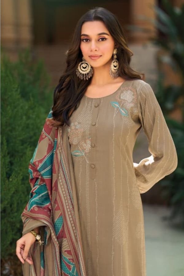 Kilory Trends Gehna Muslin Silk Ladies Salwar Suit 2105