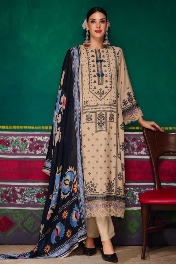 Kimora Fashion Heer Bazaar Muslin Ladies Salwar Suits 9944