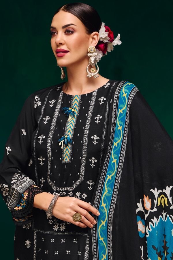 Kimora Fashion Heer Bazaar Muslin Ladies Salwar Suits 9943